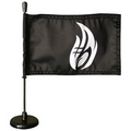 Custom Magnetic Car Flags - Single Reverse